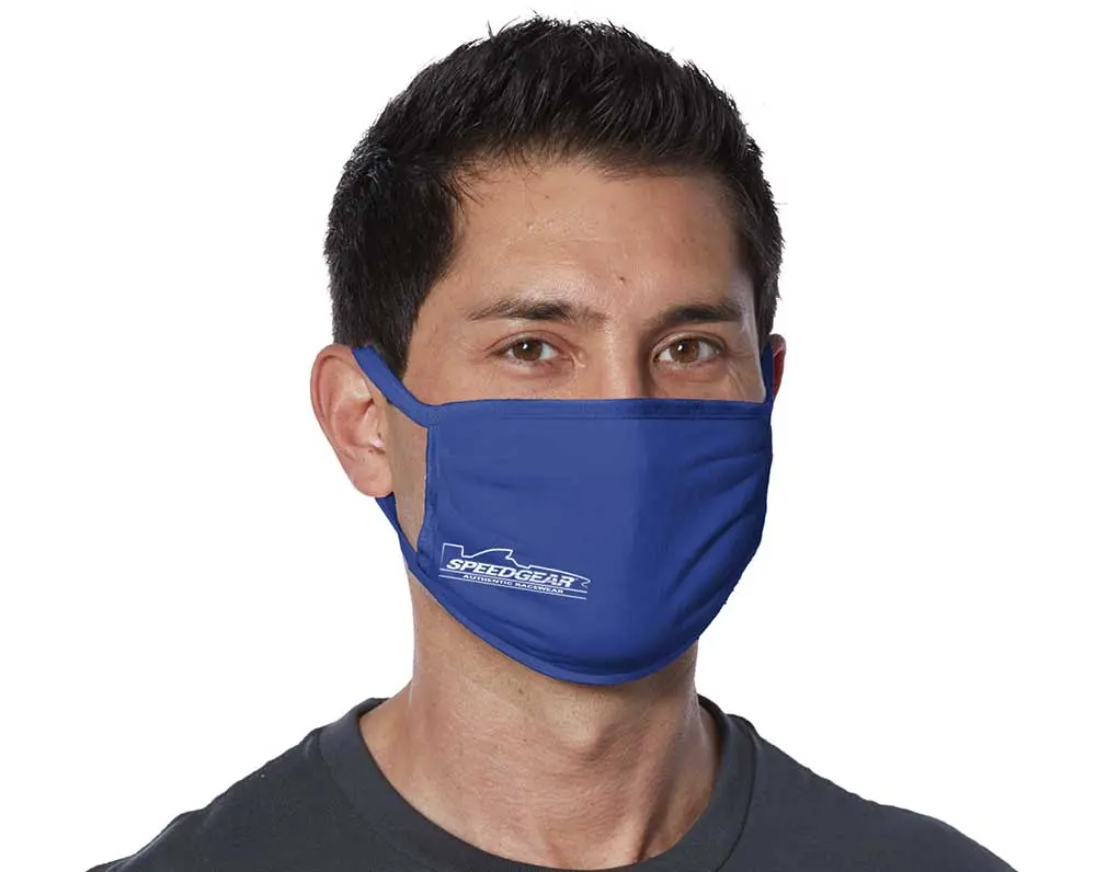 Speedgear Blue Face Mask 1