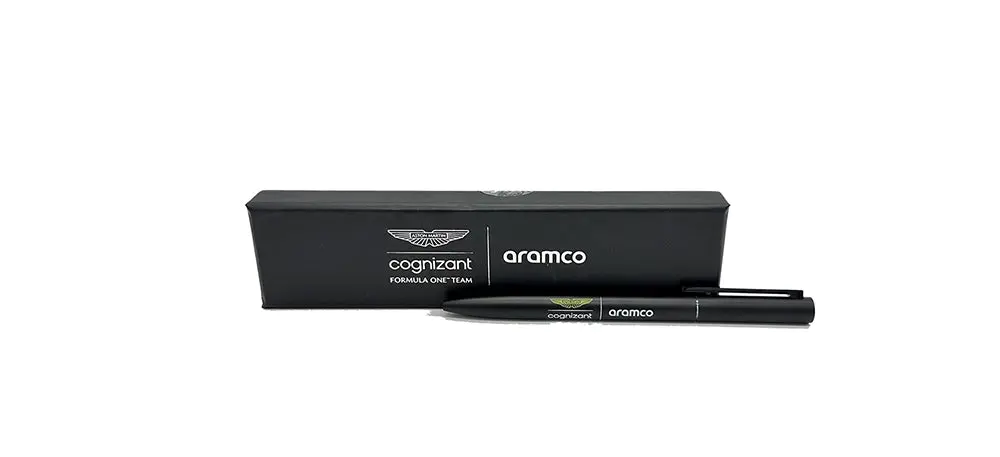 Aston Martin F1 Team Boxed Pen Black 1