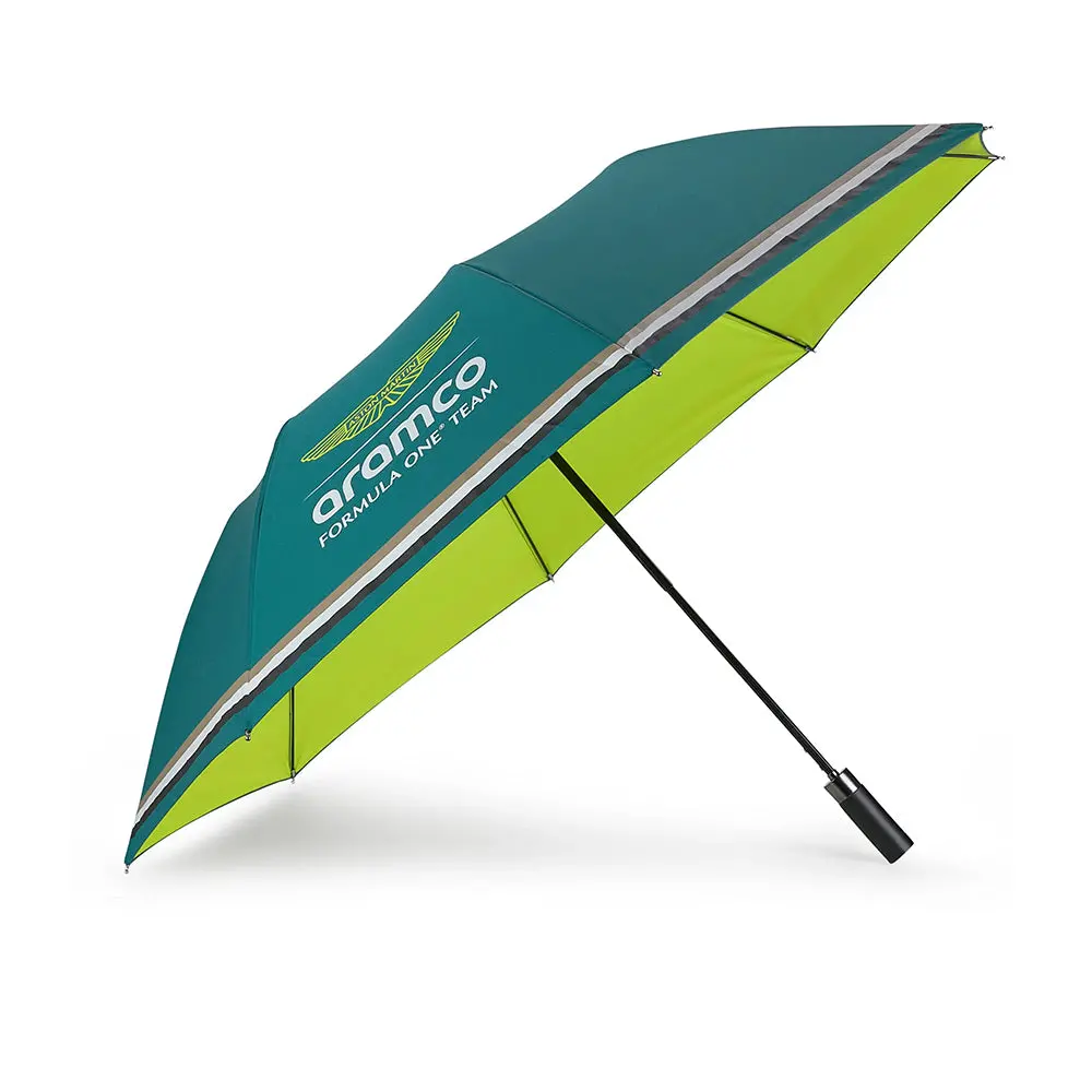 Aston Martin F1 Team Travel Umbrella Green 1