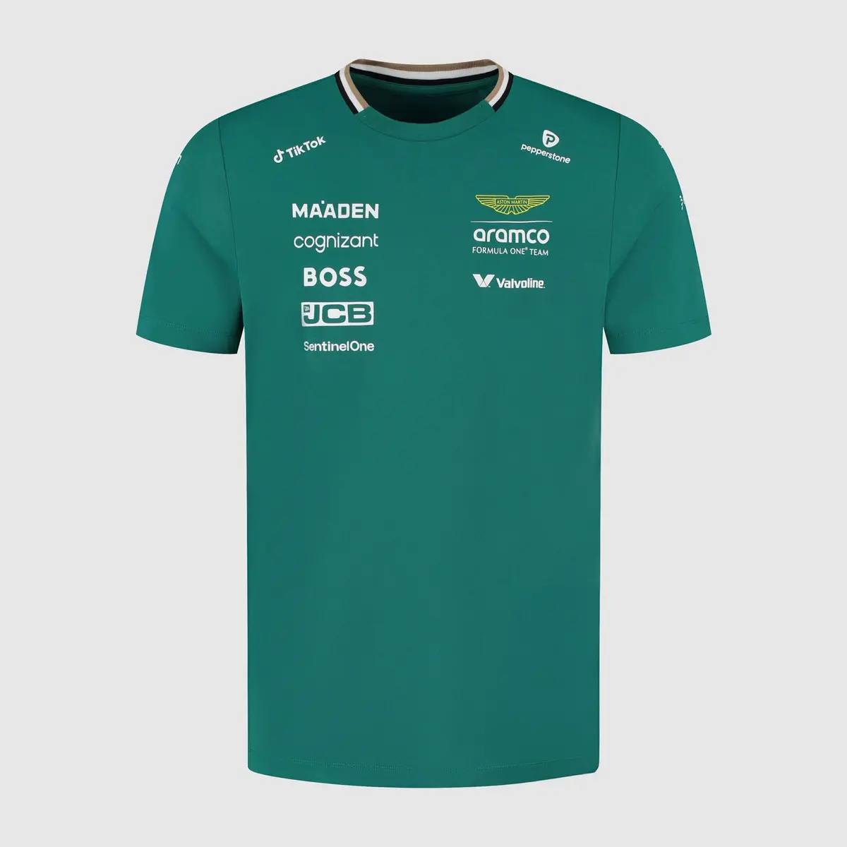Aston Martin F1 Replica Team Tee Shirt 2025 Green 1