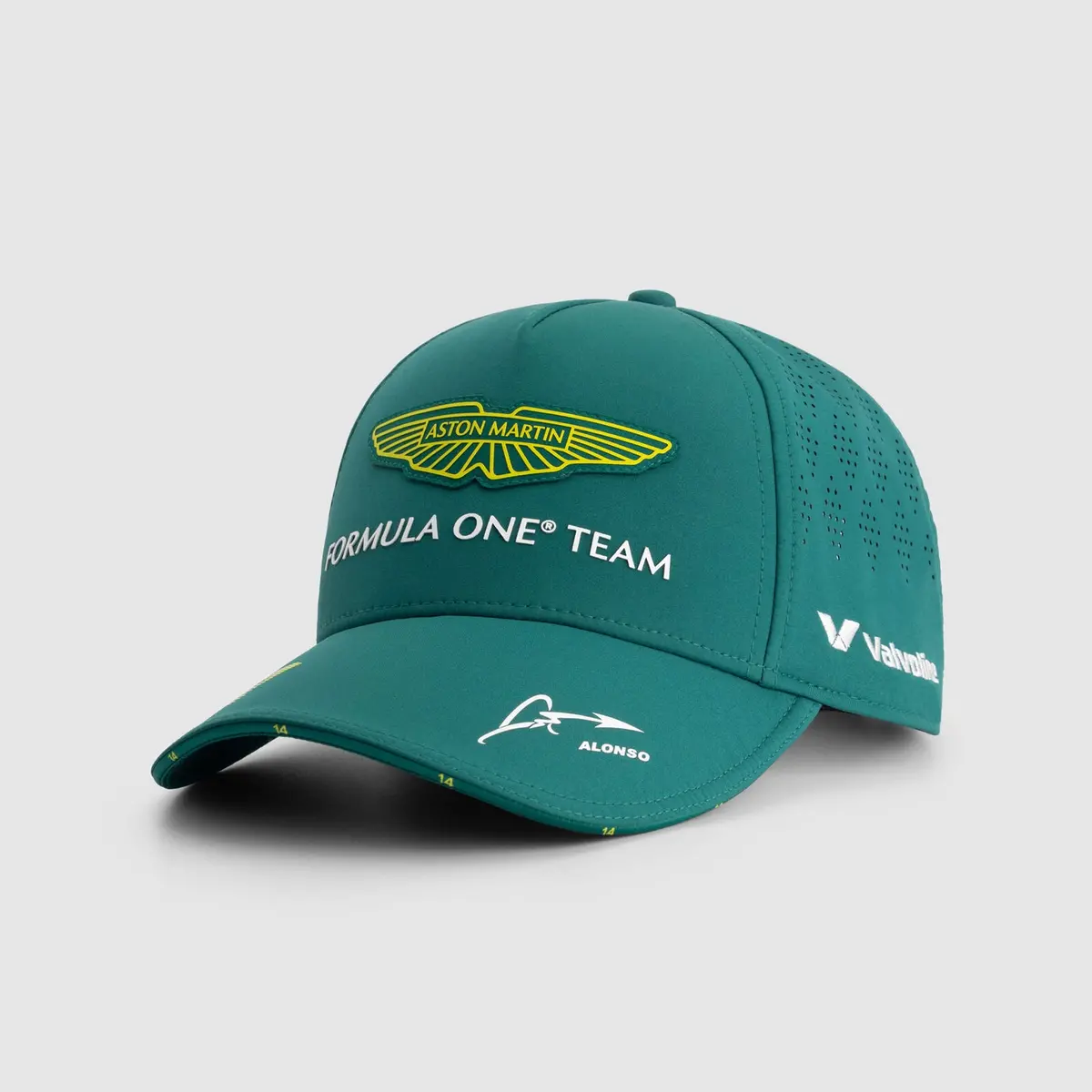 Aston Martin F1 Fernando Alonso #14 Hat 2025 Green 1