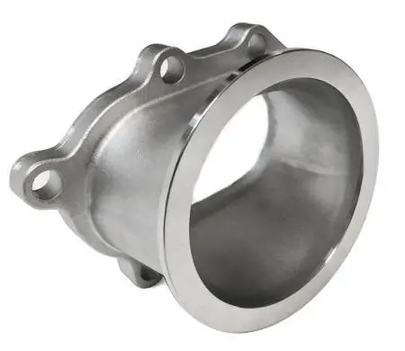 V-Band Adapter (Cast Stainless) For Garrett T25 Turbine Hsg: Gt25, Gt28/Gtx28, Gtx29, Gt30/Gtx30 1