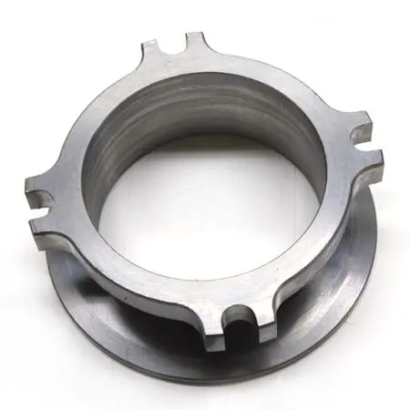 V-Band Adapter Module, Smaller 4 Bolt (T31) 2.5" To 3" V-Band Stainless 1