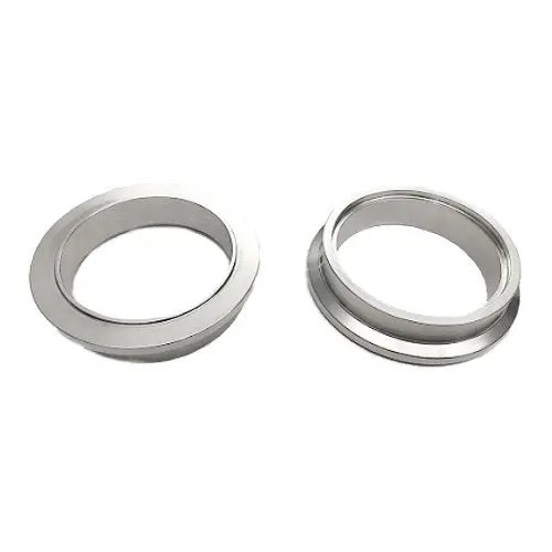 Stainless Downpipe Flange For New Small Garrett Undivided V-Band Housing On Gt28 / Gtx28 Series 1