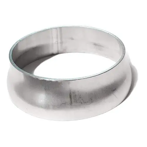 Short Transition (Formed) Stainless 4" Od To 5" Od, Overall Length 1.8" (45Mm) - Stainless Reducer 1