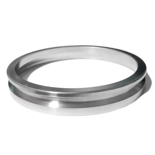 Downpipe Flange, Stainless, V-Band, 5", Flat For Garrett G47 G50 G55 G57 Housing, Others W/ 5.15" Od 2
