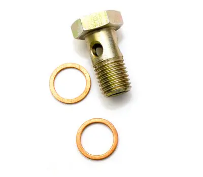 Banjo Bolt, 14Mm X 1.5 Pitch W/ 2 Crush Washers 1
