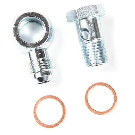 Steel Banjo Fitting Kit - 14Mm With -6 An Male Flare 1