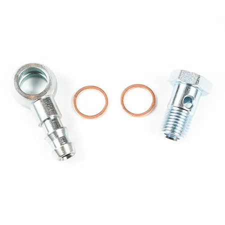 Banjo Fitting Kit - 14Mm With 3/8" Pushlock 1