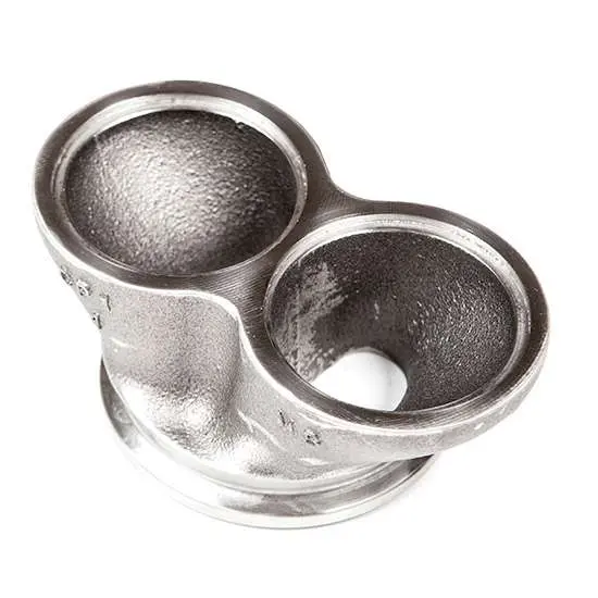 Manifold Side - Weld Adapter Flange For New Series Garrett V-Band Twinscroll Turbine Housings 1