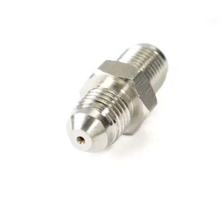 -4 Size Oil Inlet Fitting For Gt28 Gtx28 Gt30 Gtx30 Gt35r G25 G30 G35 W/ Built-In .035" Restrictor 1