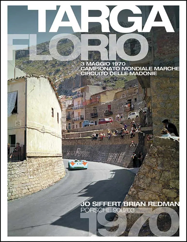 Targa Florio 1970 Jo Siffert/Brian Redman -Porsche 908/3 Poster 1