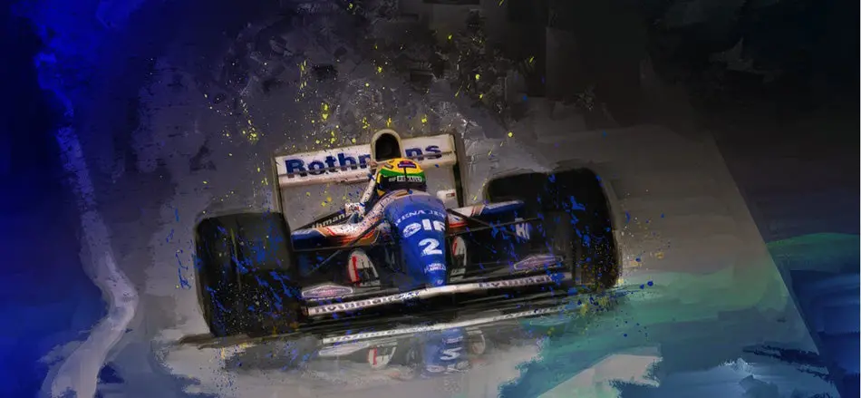 Williams Fw16 Ayrton Senna 1994 Canvas Print 1