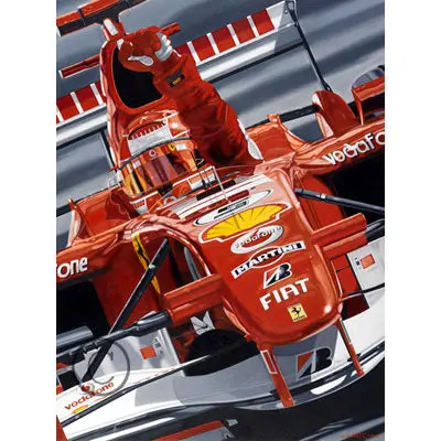 Michael Schumacher Farewell Lithograph 1