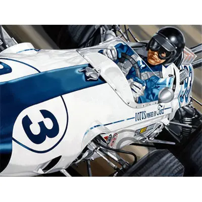 Dan Gurney Indy Usa Lithograph 1