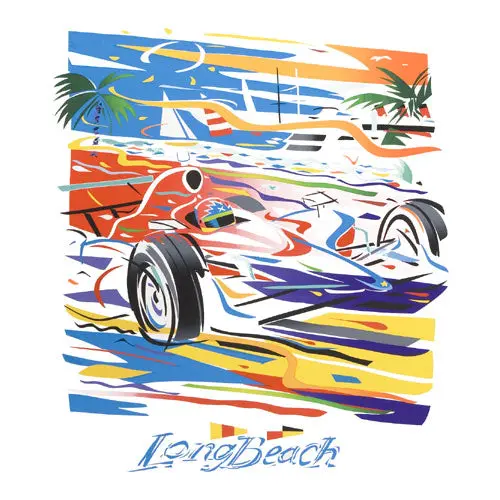 Long Beach 2009 Serigraph 1