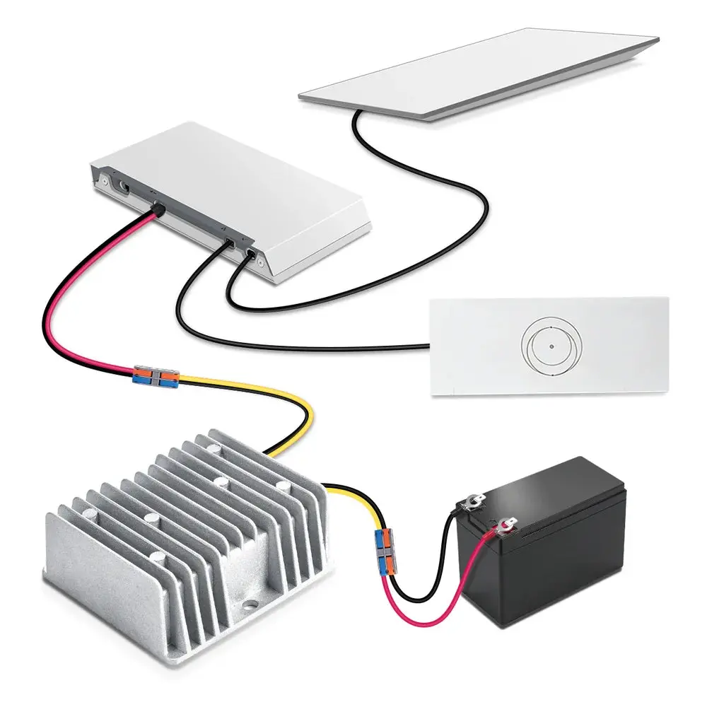 12V/24V To 57V Dc Power Adapter For Starlink Gen 3 Performance - Ring Terminal 1