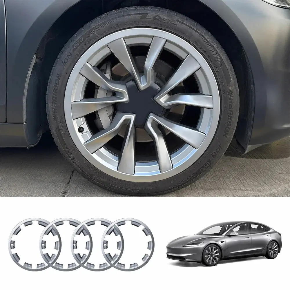 All-In-One Rim Protector For Tesla 2024+ Model 3 Highland 19" Nova Wheels 1