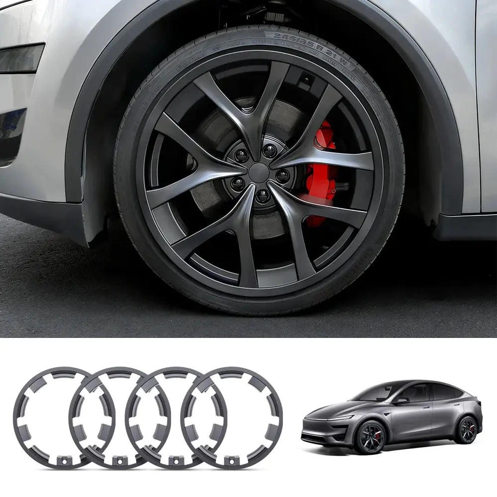 All-In-One Rim Protector For Tesla Model Y Juniper Performance 2025+ 21'' Arachnid 2.0 Wheels 1