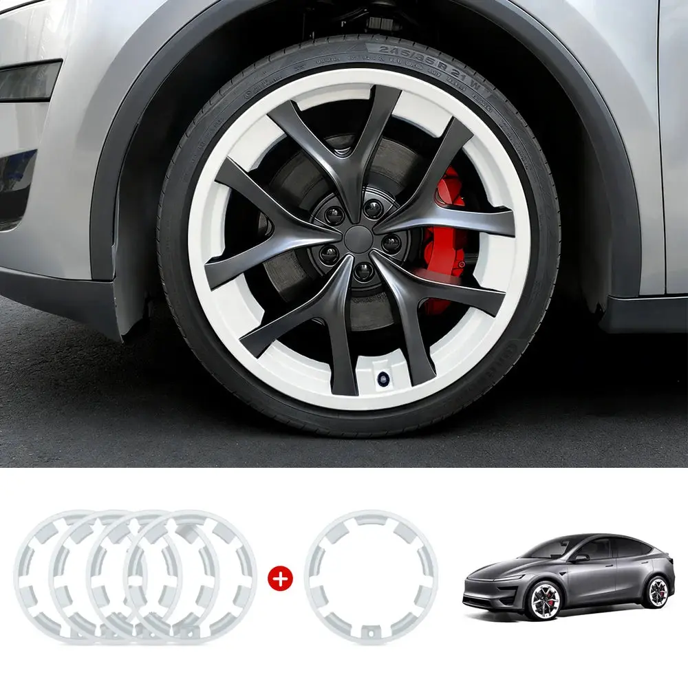 All-In-One Rim Protector For Tesla Model Y Juniper Performance 2025+ 21'' Arachnid 2.0 Wheels 4