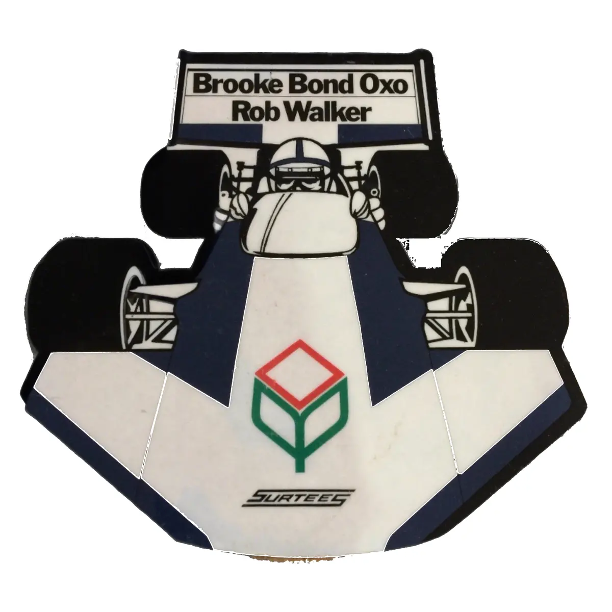Surtees Brooke Bond Oxo Rob Walker Ts9 Sticker 1
