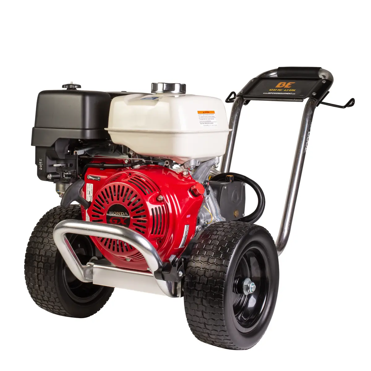 Be B4213haas 4,200 Psi - 4.2 Gpm Cold Water Gas Pressure Washer With Honda Gx390 Engine 1