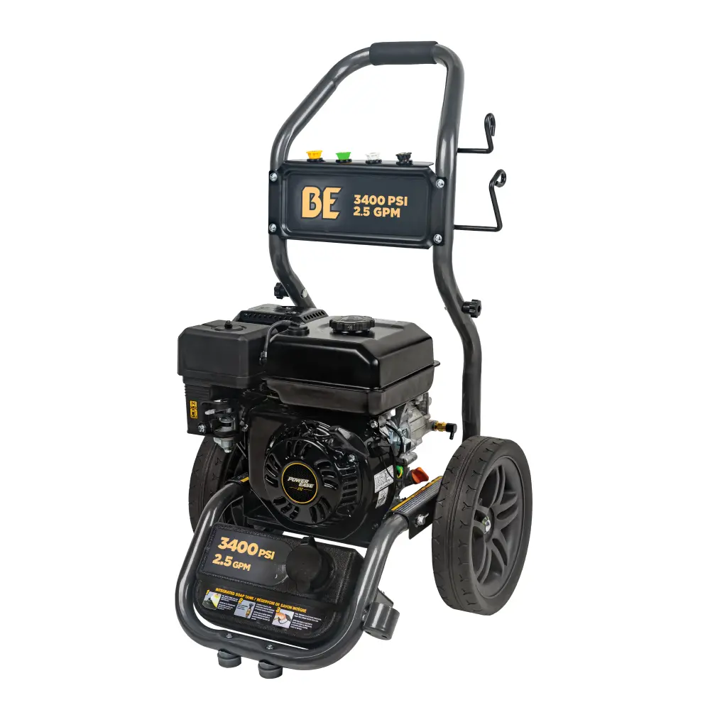 Be Be3475px 3,400 Psi 2.5 Gpm Cold Water Gas Pressure Washer 1
