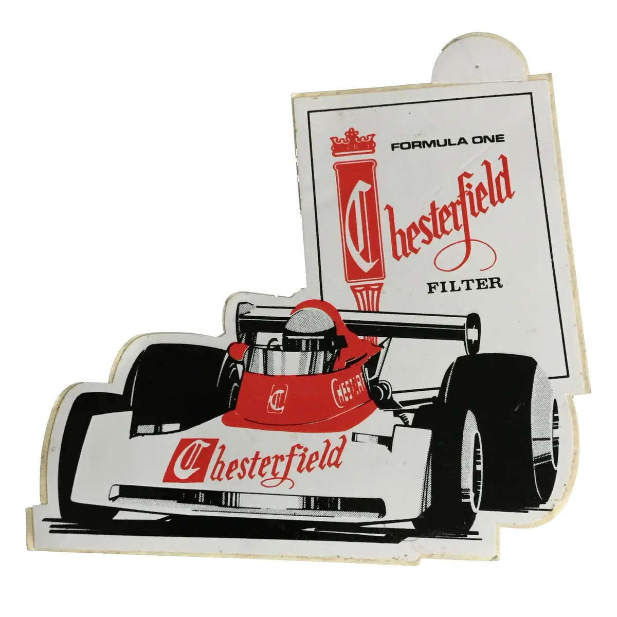 Chesterfield Brett Lunger Surtees Ts19 Sticker 1