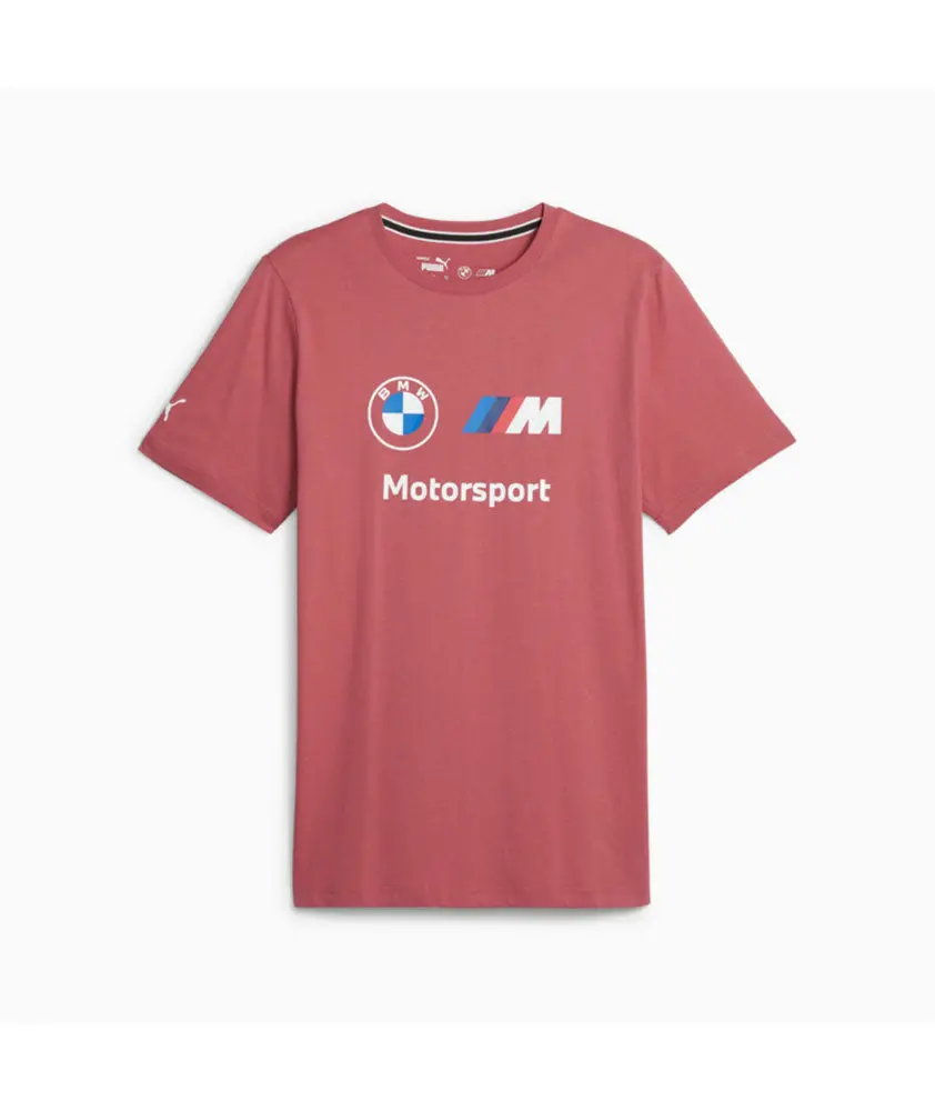 Puma Bmw M Motorsport Ess Logo Men's Tee Red 1