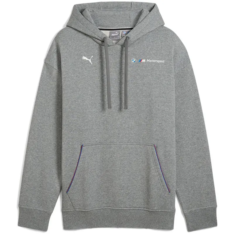 Bmw Motorsport Ess+ Fleece Hoodie Grey 1
