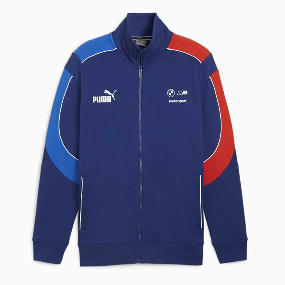 Puma Bmw M Motorsport Mt7+ Sweat Jacket Blue 1