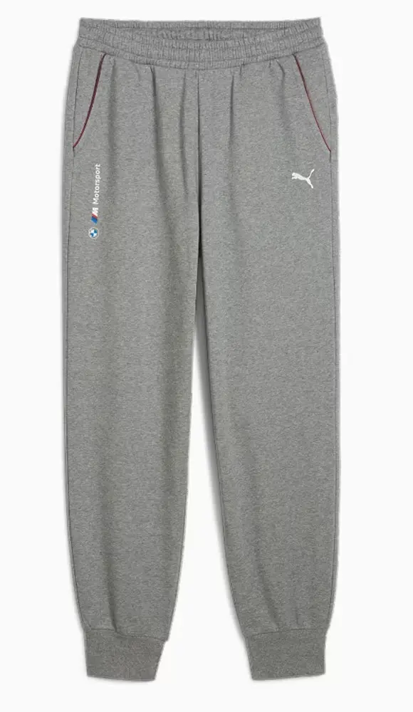 Puma Bmw M Motorsport Ess+ Fleece Pants Grey 1