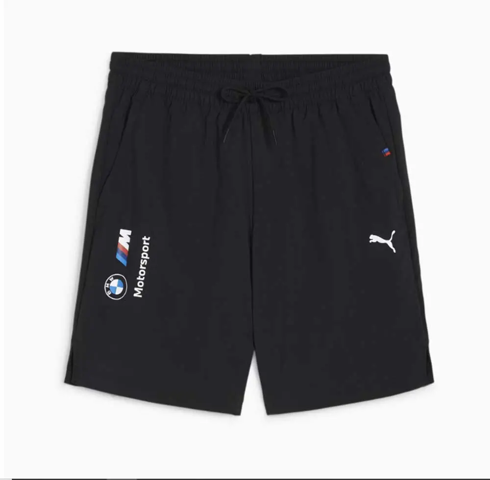Puma Bmw Mms Ess Woven Shorts Black 1