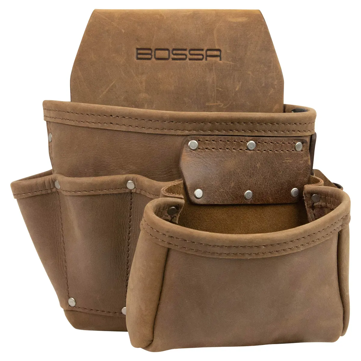 Bossa 9-Pocket Leather Framers Tool Pouch 1