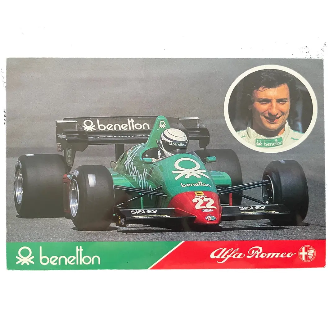 Benetton Alfa Romeo Driver Card 1