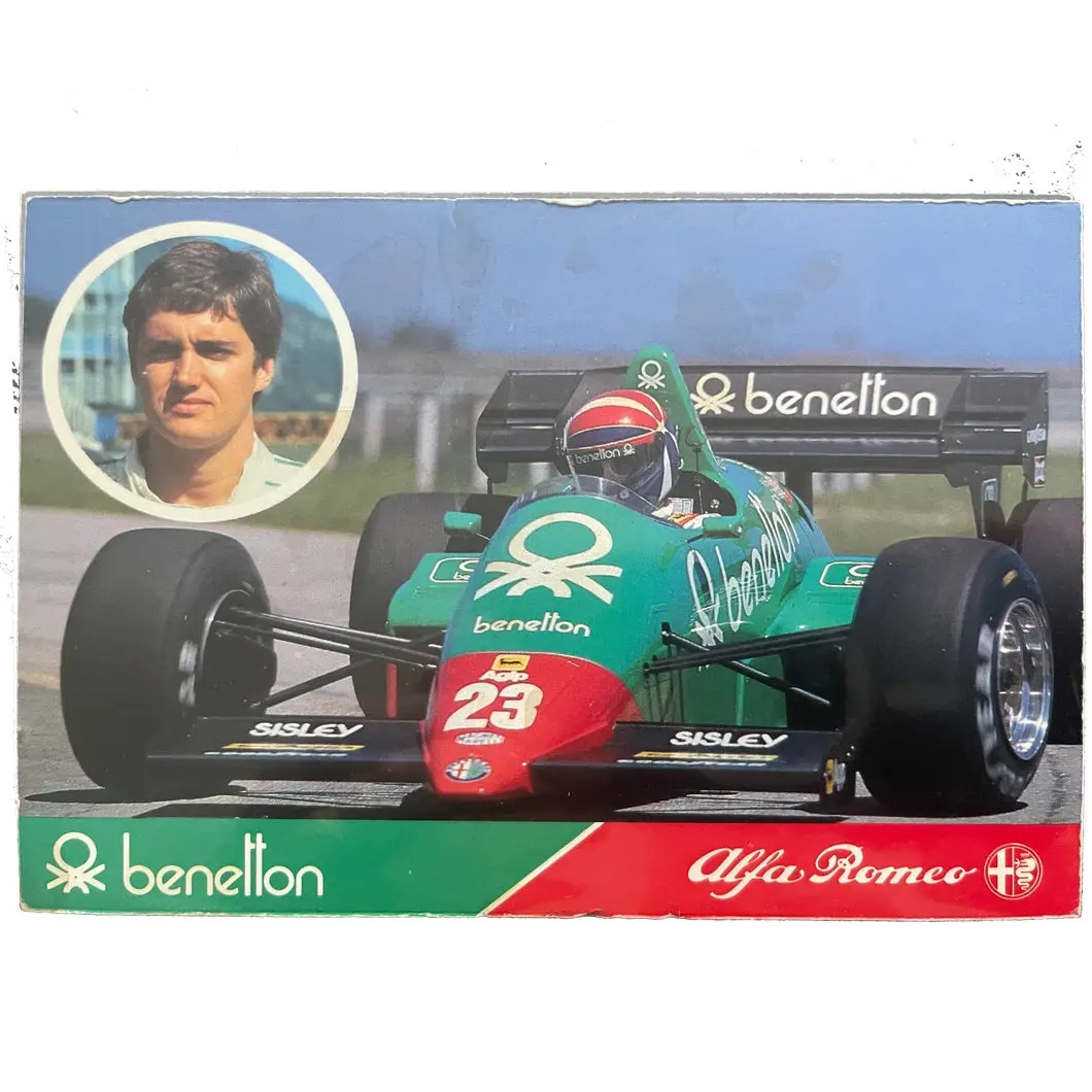 Benetton Alfa Romeo Driver Card 1