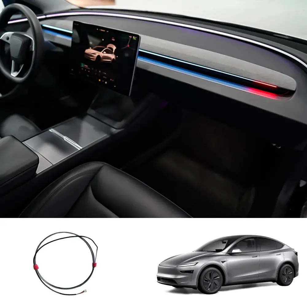 Blind Spot Detection (Bsd) Smart Ambient Light For Tesla Model Y/3 (2017–2025+) 1