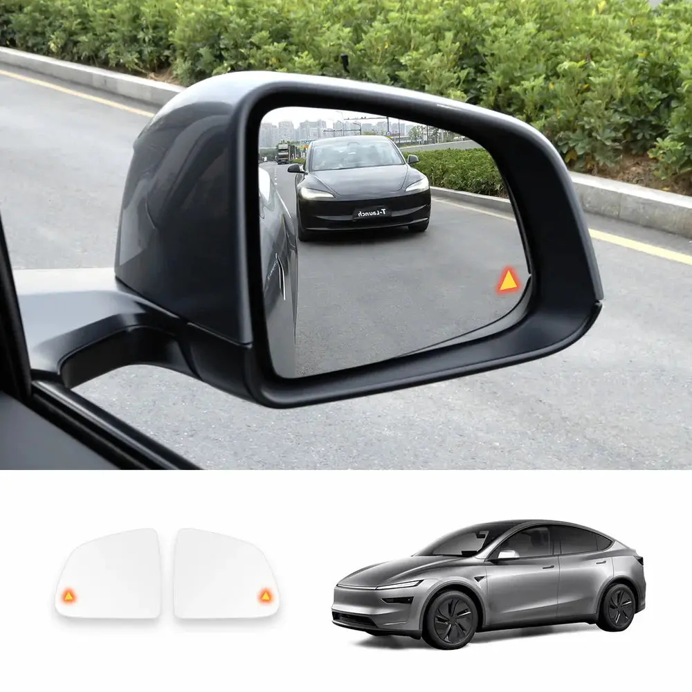 Oem Blind Spot Monitoring Side Mirror Glass Upgrade For Tesla Model 3 / Model Y (2021–2026) 1
