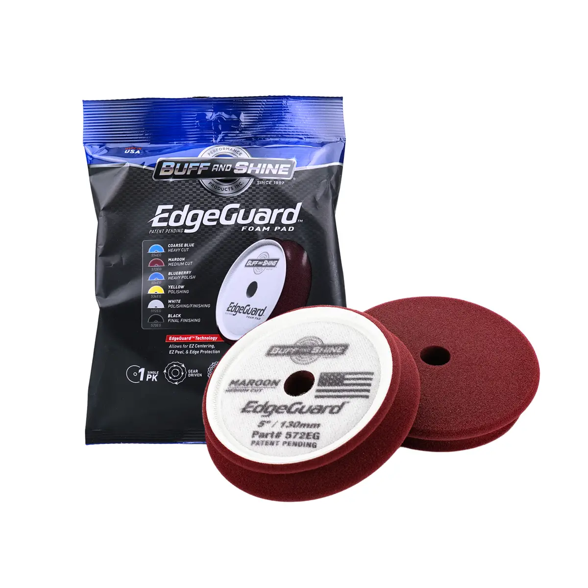 Buff And Shine - Edgeguard Foam Pad 5" | 130Mm 1