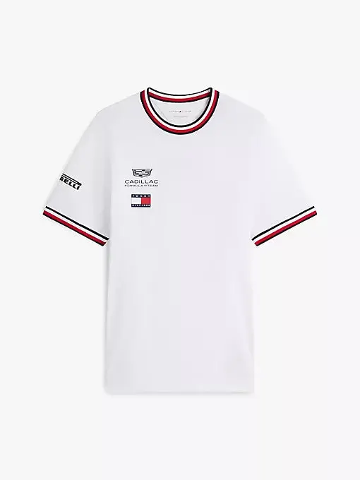 Cadillac F1 Racing Team Tee Shirt White 1