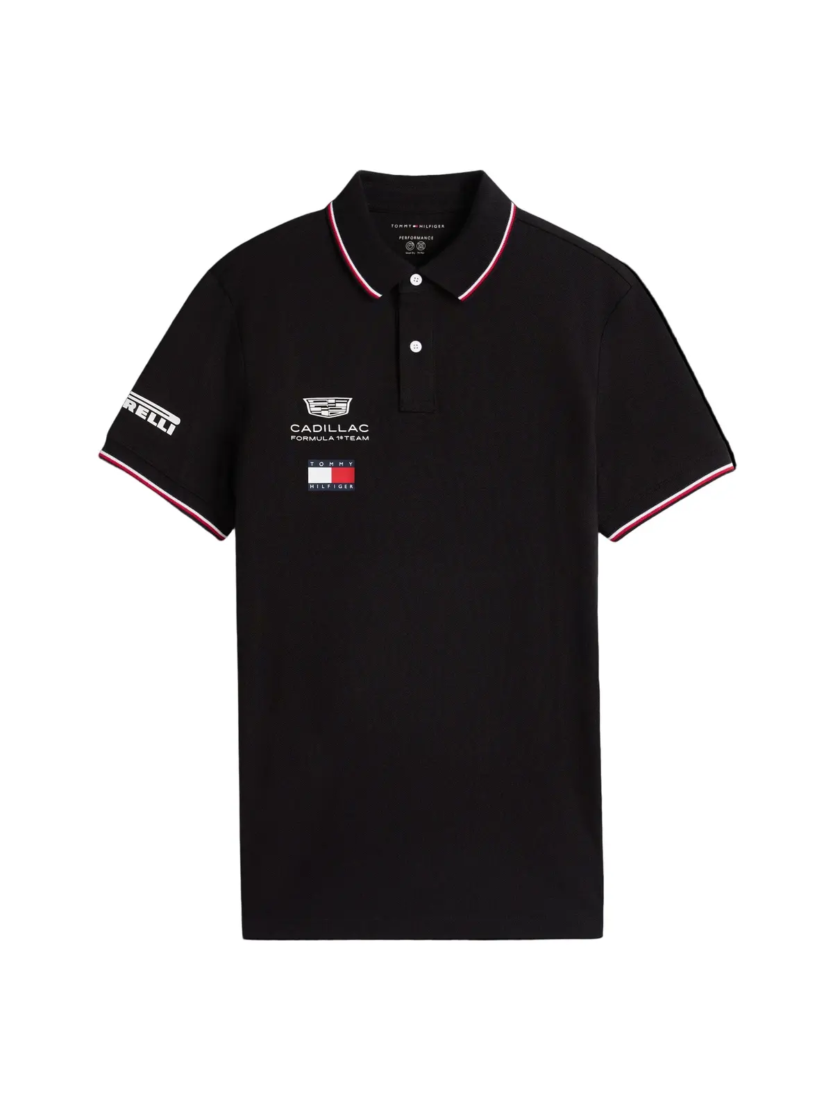 Cadillac F1 Racing Team Polo Shirt Black 1