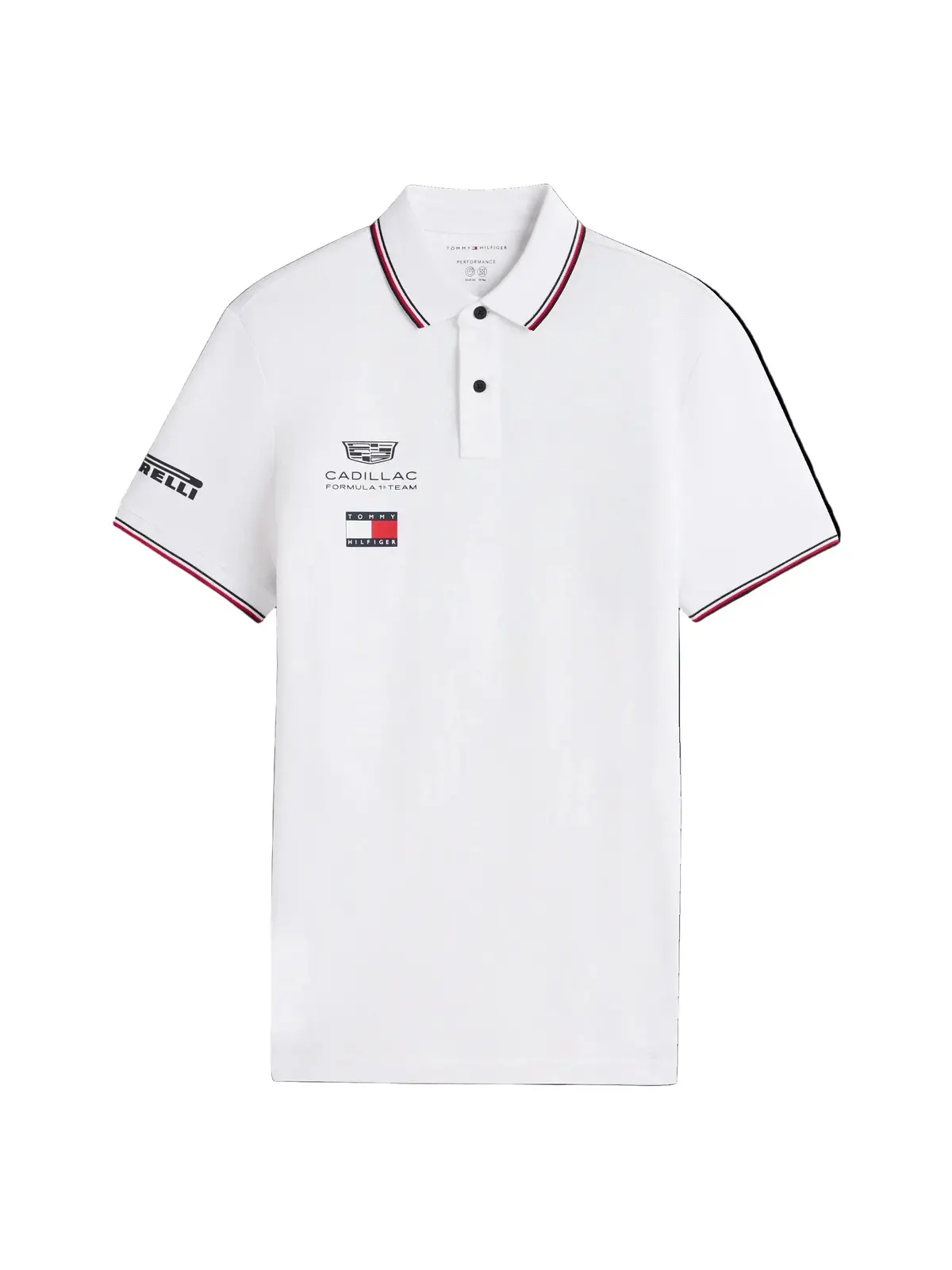 Cadillac F1 Racing Team Polo Shirt White 1