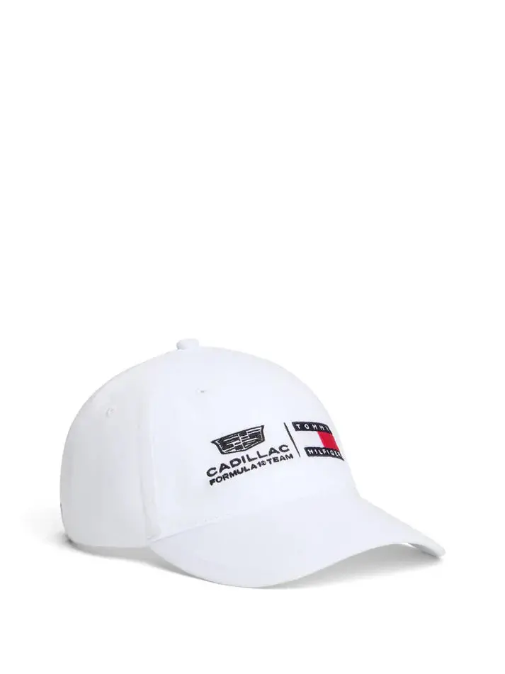 Cadillac F1 Racing Logo Hat White 1