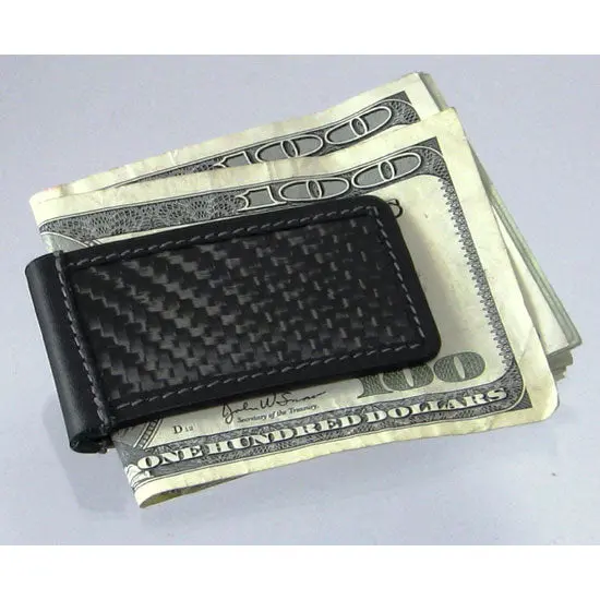 Carbon Fiber Money Clip Black 1