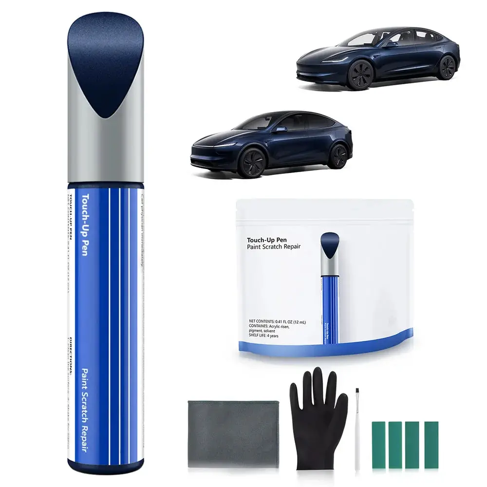 Car Body Color Paint Repair Pen Kit For Tesla Model 3/Y/S/X - Oem Original Touch Up Paint Pen 8