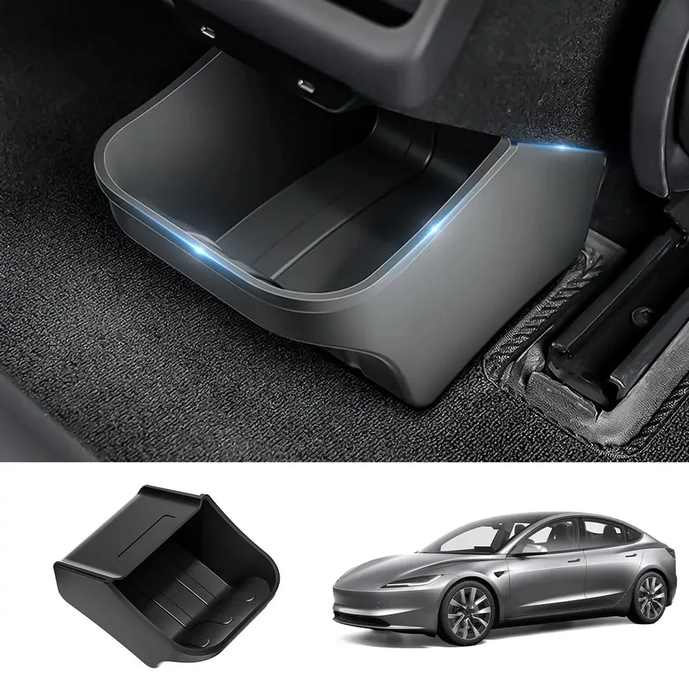 Rear Center Console Organizer For Tesla Model 3 Highland 2024+ 1