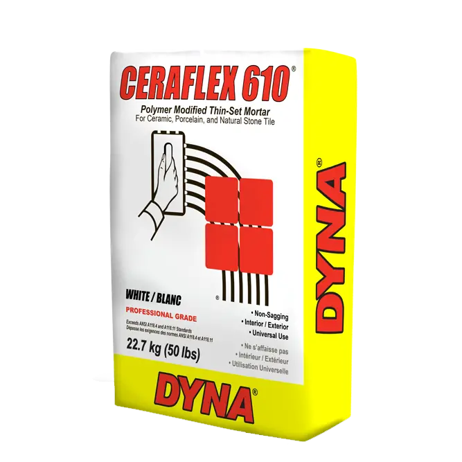 Dyna Ceraflex 610 50 Lbs Heavy Duty Modified Thin-Set 1