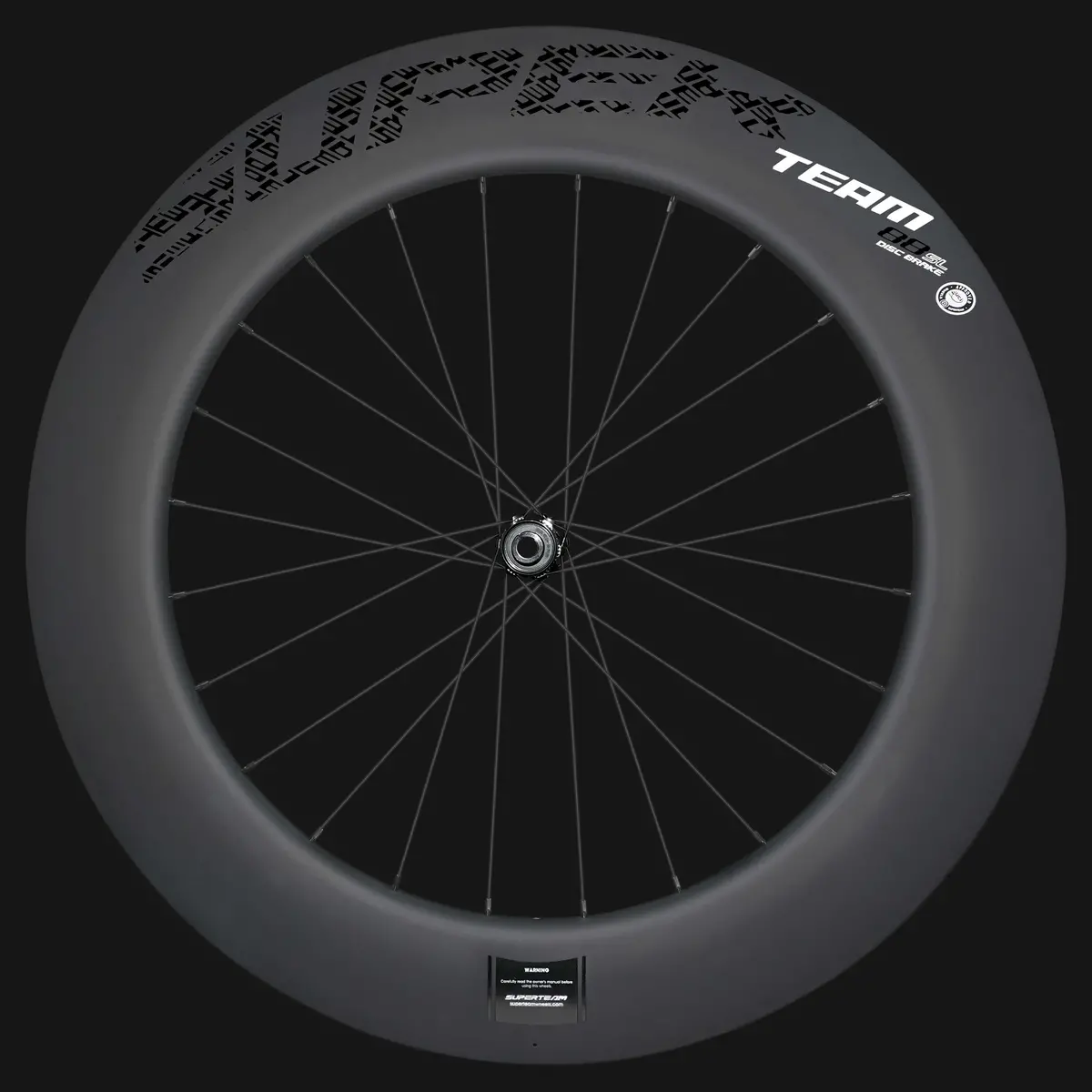 Classic Pro D30-88 Disc Brake Black Decals Pillar Wing21 Spokes 1