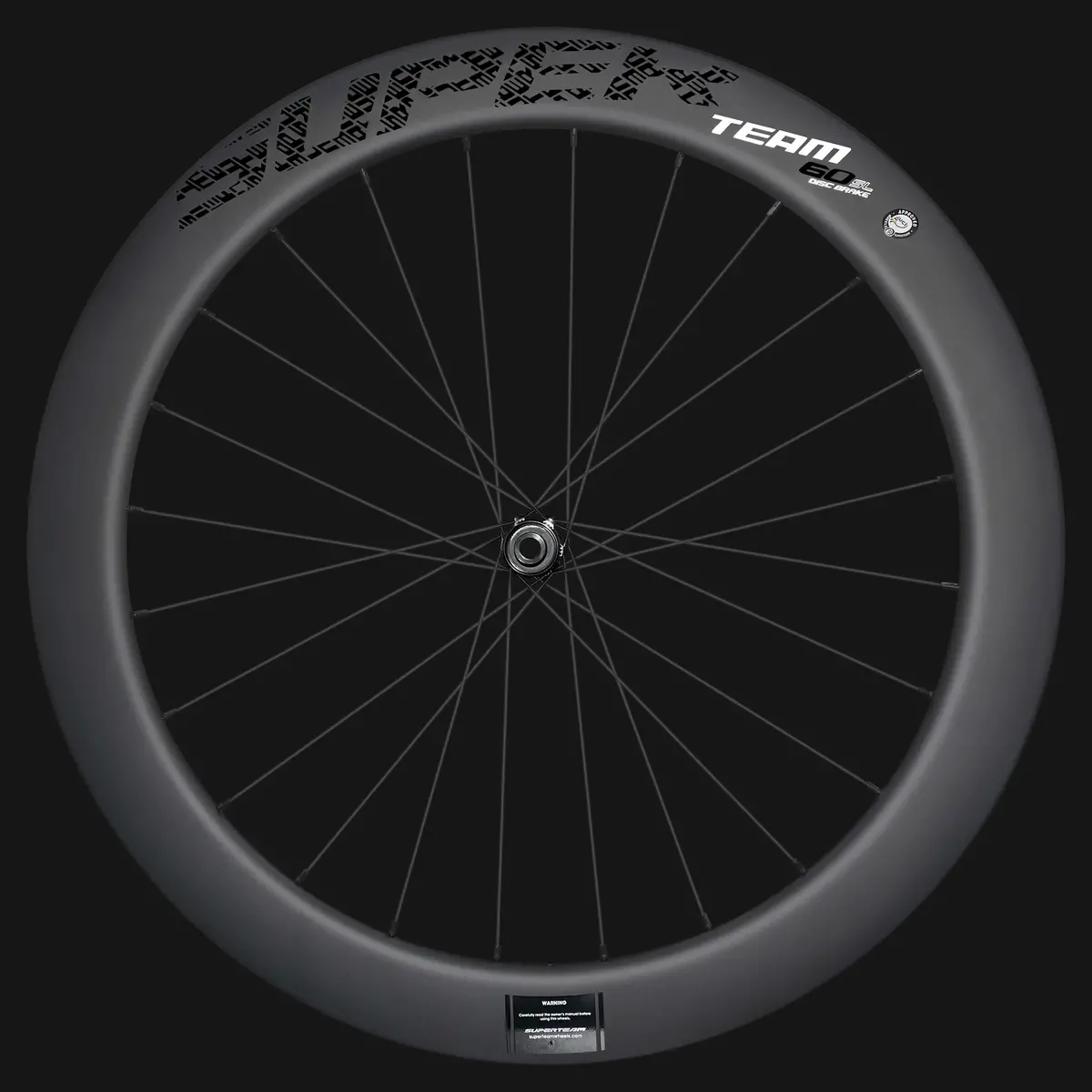 Classic Pro D28-60 Disc Brake Black Decals Pillar Wing21 Spokes 1