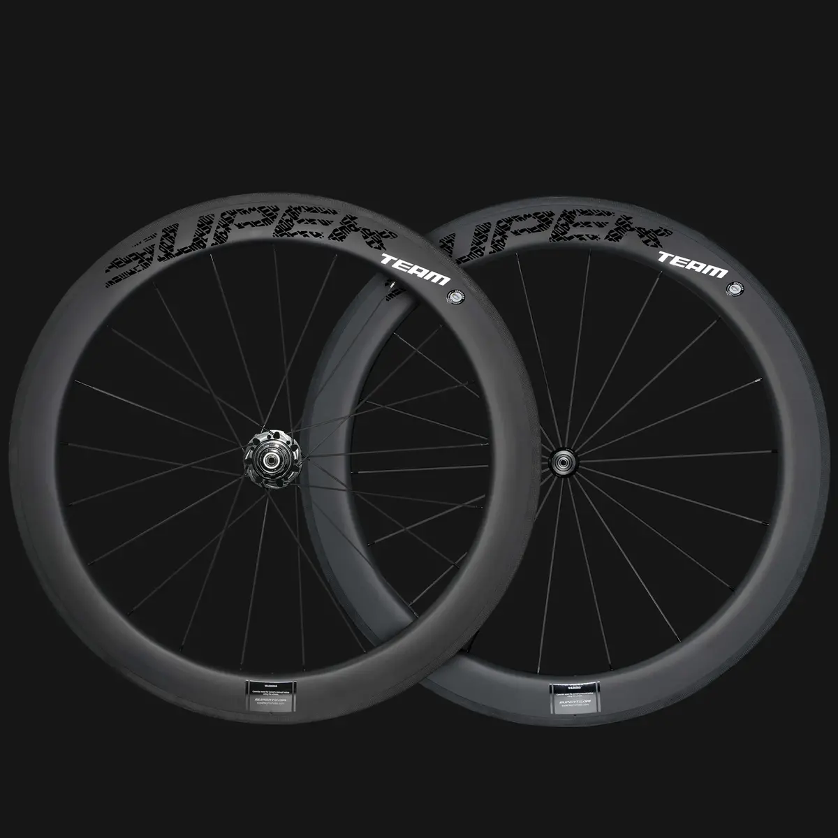 Classic Pro R25-60 Carbon Wheelset Rim Brake Black Decals 2